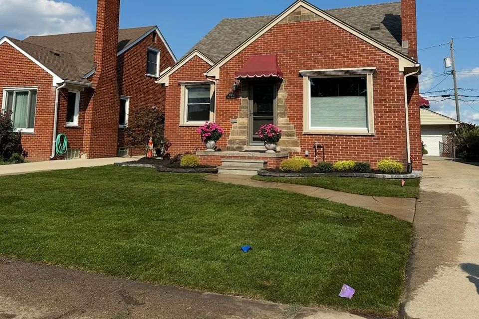 Sod installation done by Vic's Landscaping of Michigan