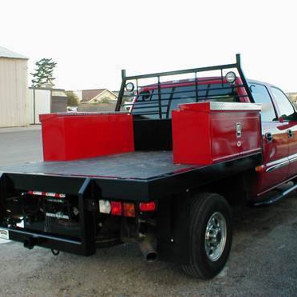 Contractor flatbed   boxesl