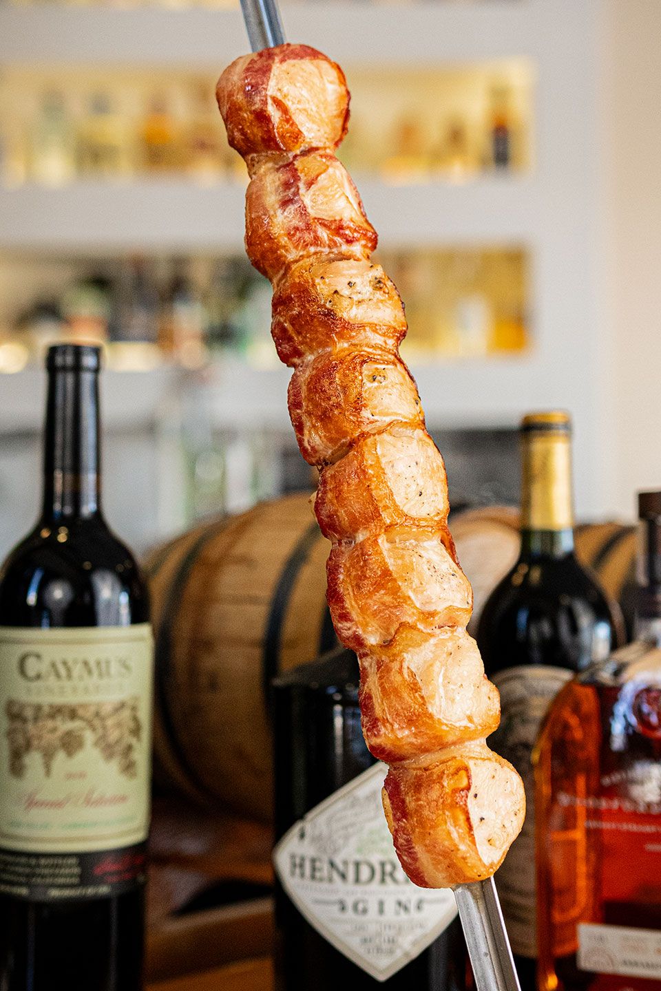 Chicken with bacon