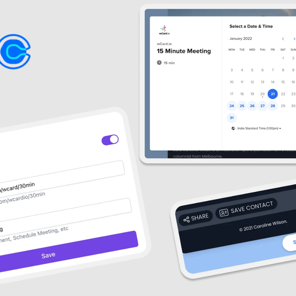 Digital business cards   calendly 23