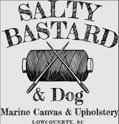 Salty bastard   dog logo