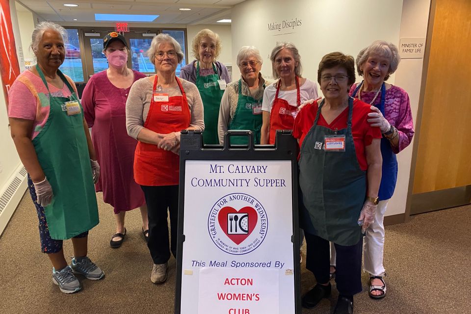 Awc at community supper