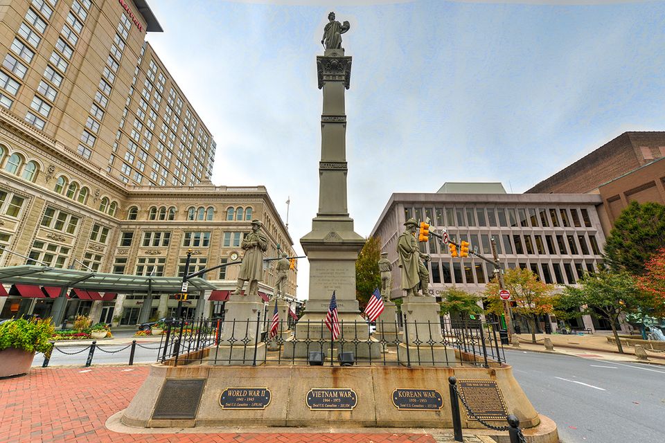 Soldiers and sailors monument