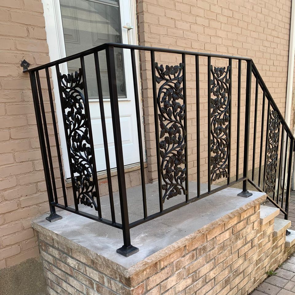 Iron Fence for steps