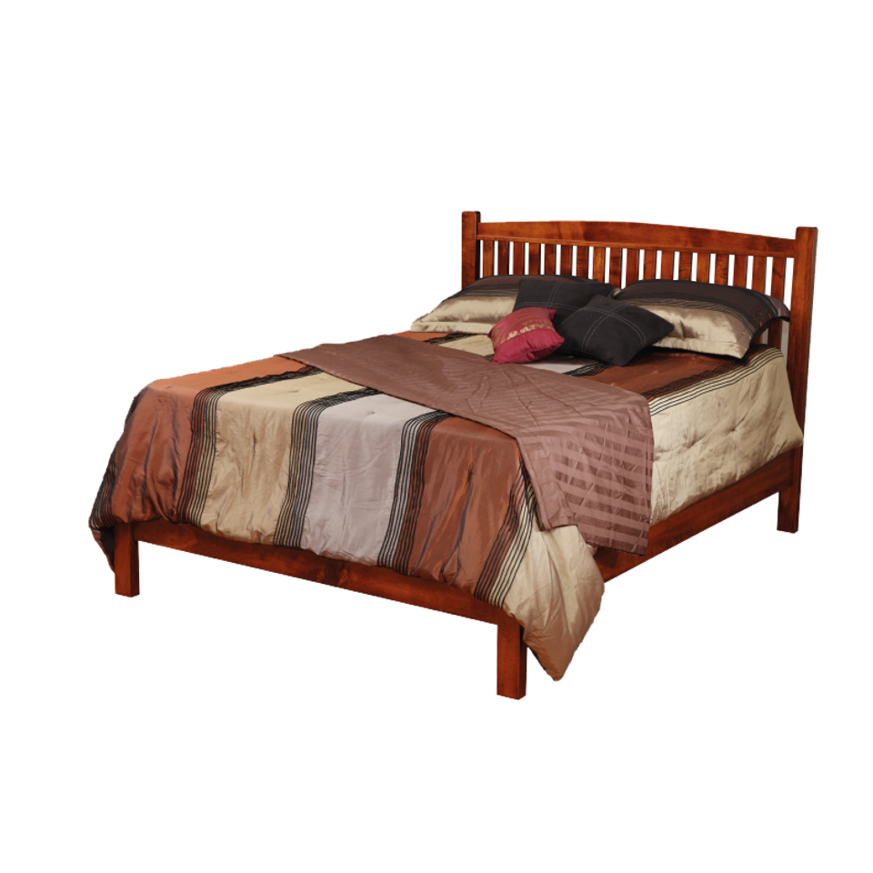 Aw elmo bed with low footboard