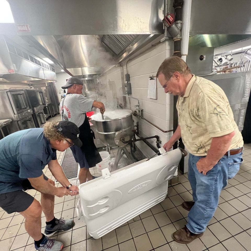 Shrimp feed prep 8