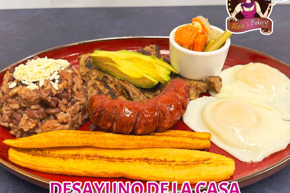Alicias bakery katy desayuno de la casa menu