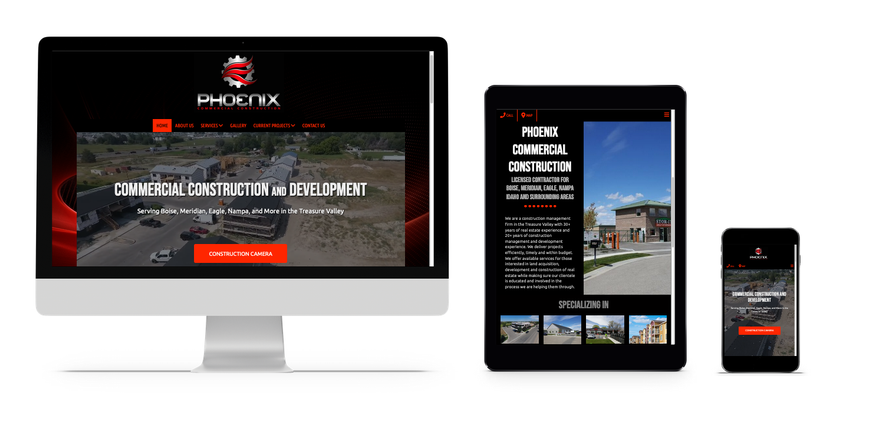  Construction web design in Meridian, Idaho