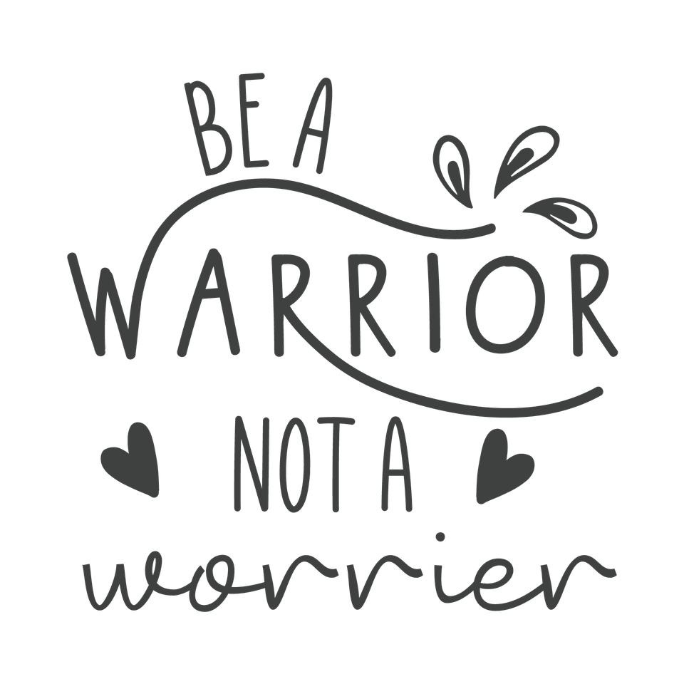 Faith   be a warrior not a worrier 3