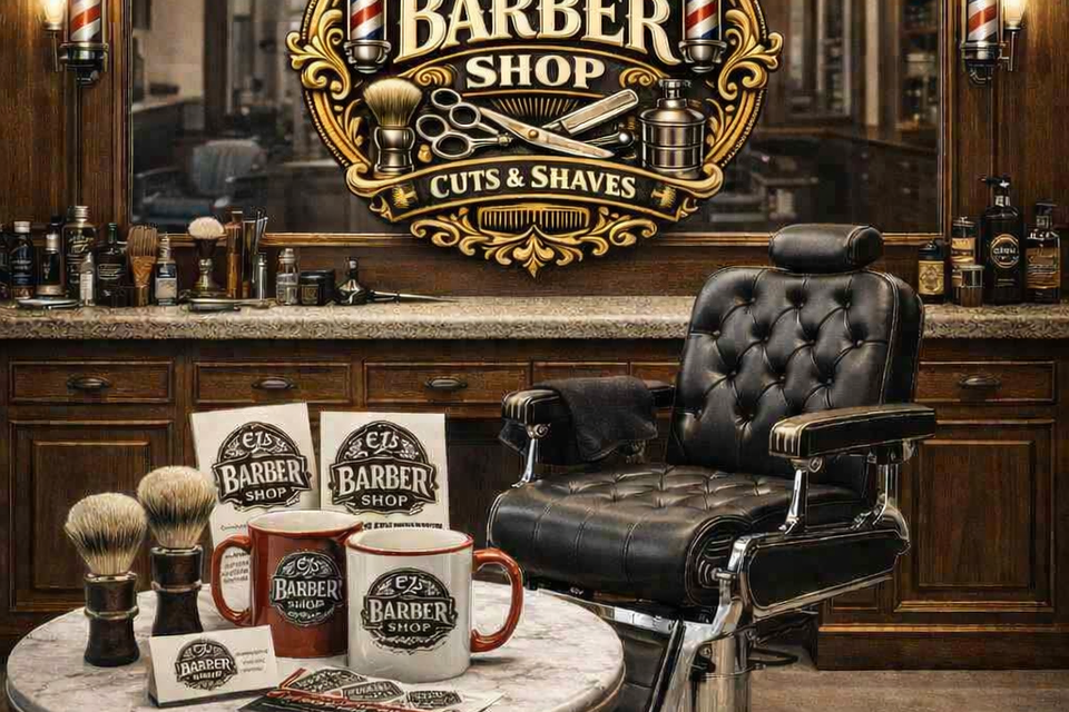 Branding for barbershop