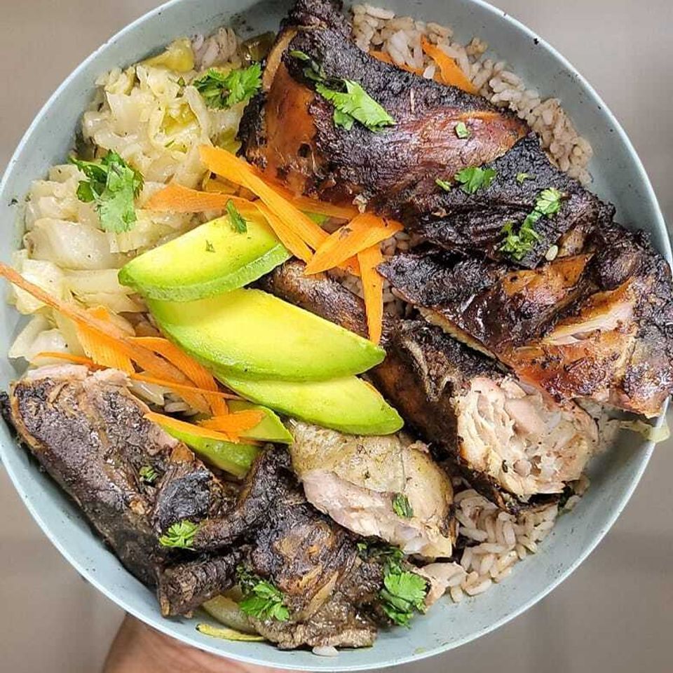 Grilled chicken avocado bowl....a must try