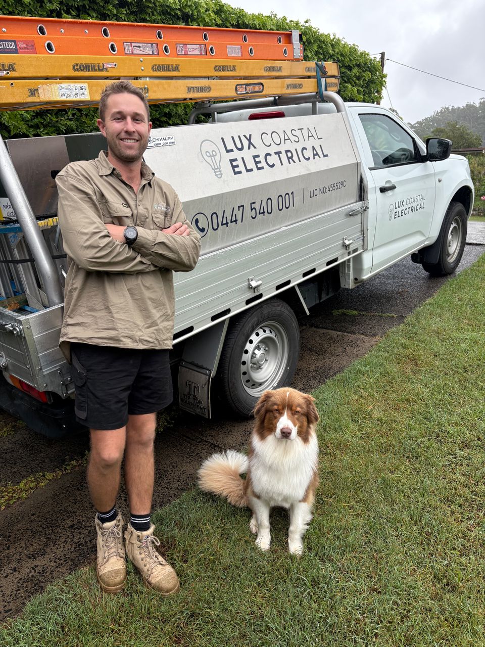 Lux Coastal Electrical - Ed Hollis and Avatar