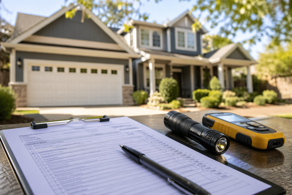 Official WDO structural pest report for Carmichael real estate transactions