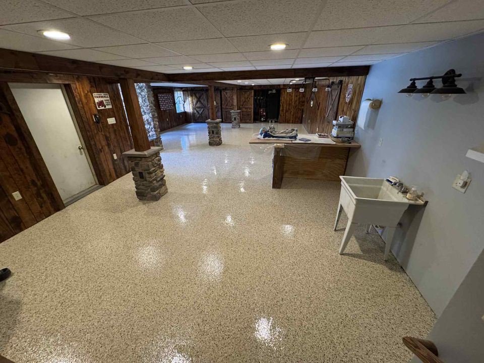 Lifetime floors basement