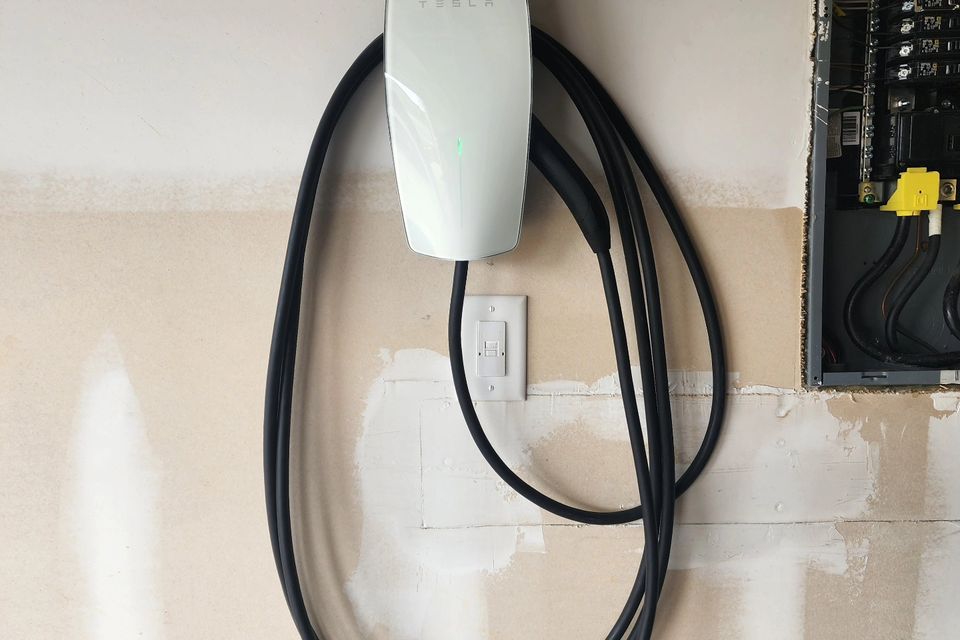 Tesla ev charger youngsville