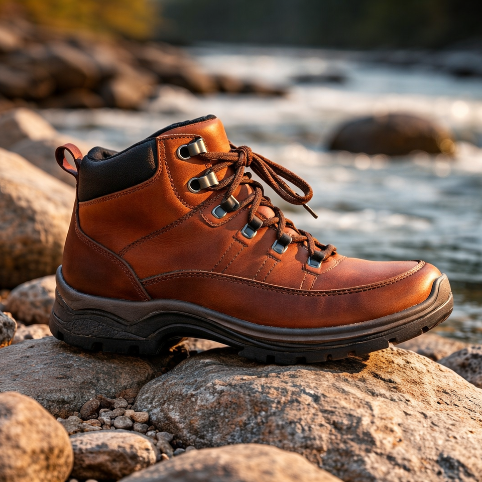 Rugged boots and footwear