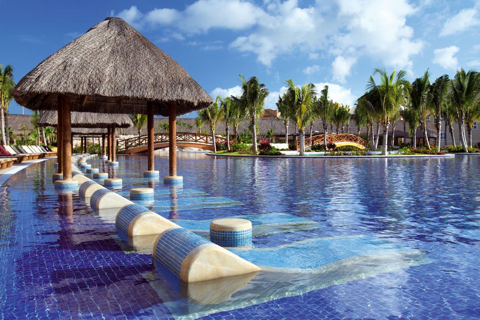 Barcelo maya pool view