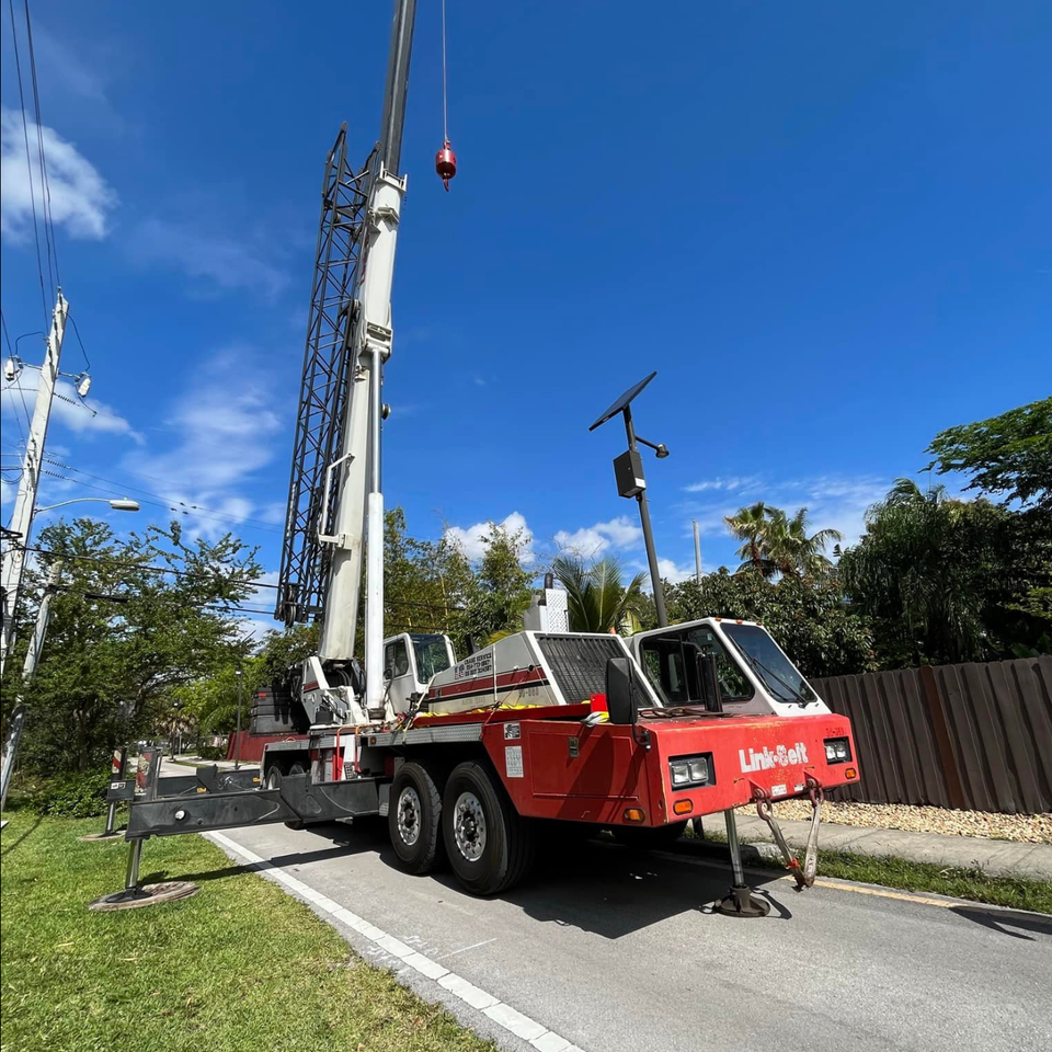 All terrain crane