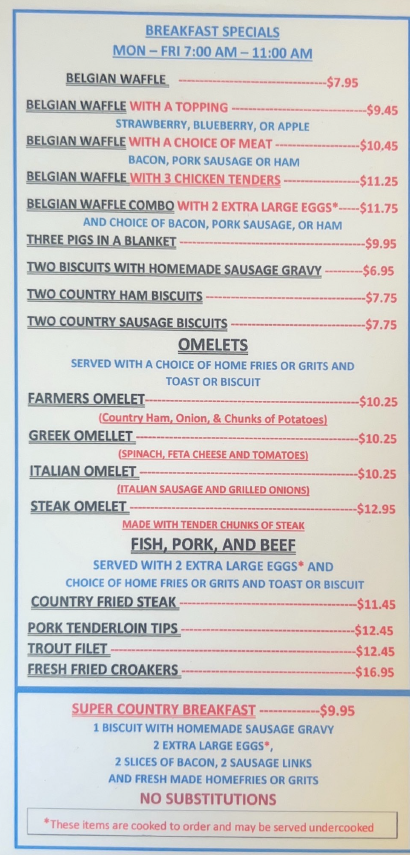 Breakfast specials 2