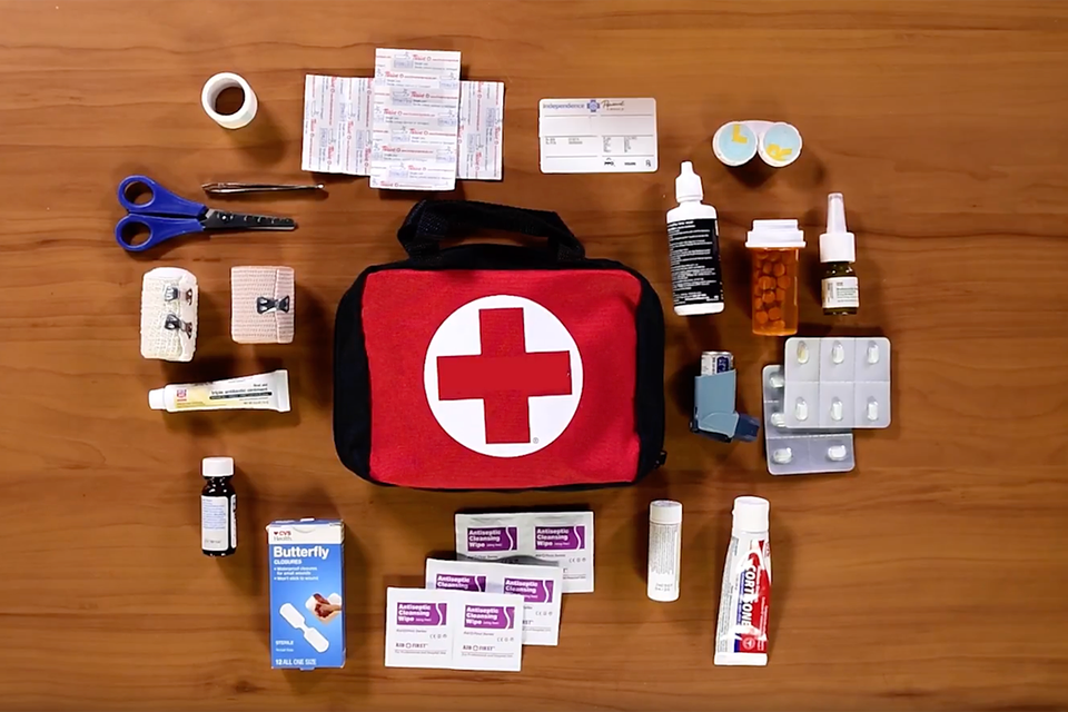 First aid kit screenshot