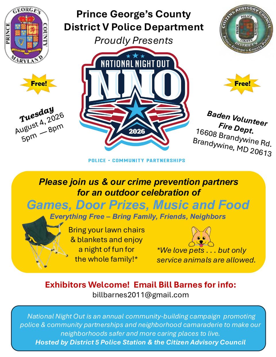 National night out flyer 2026