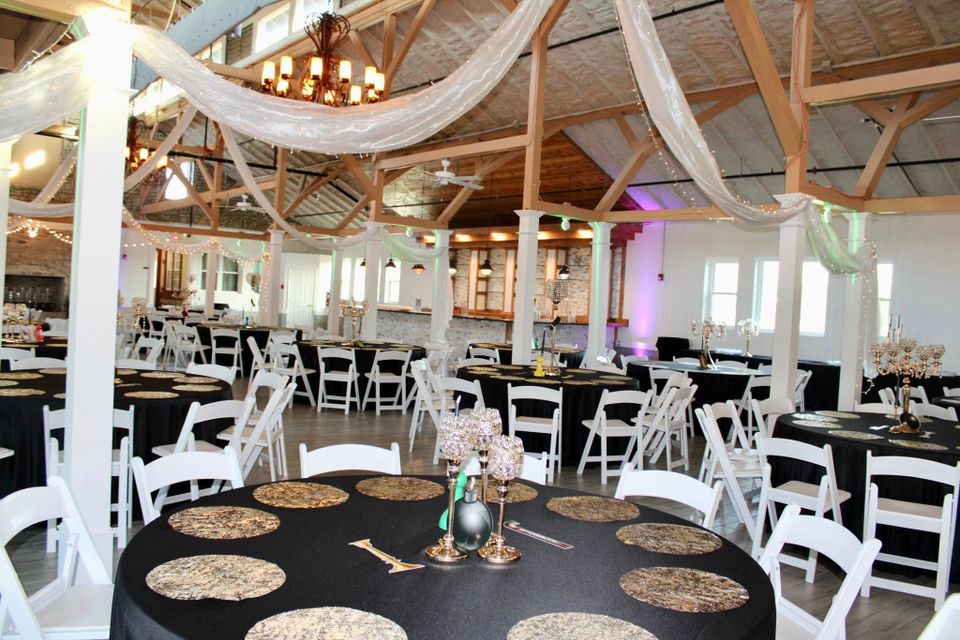 Palace of riverbend wedding venue fayetteville tennessee event setup