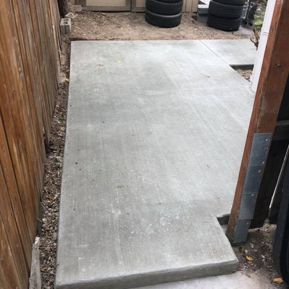 After sidewalk