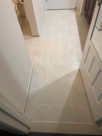 After bathroom