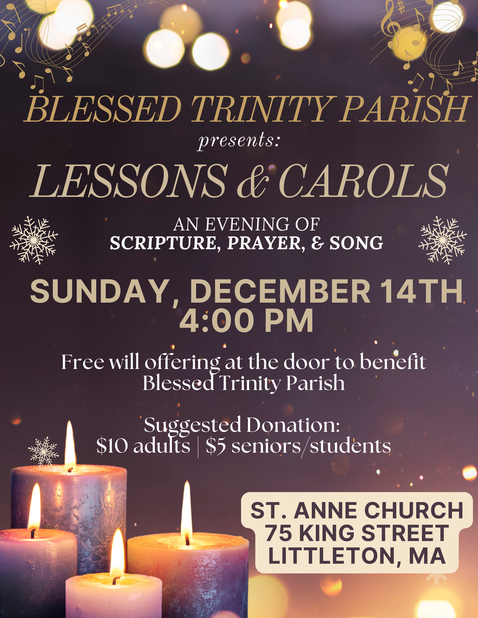 Blessed trinity parish