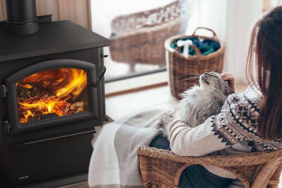 quadra fire wood stove