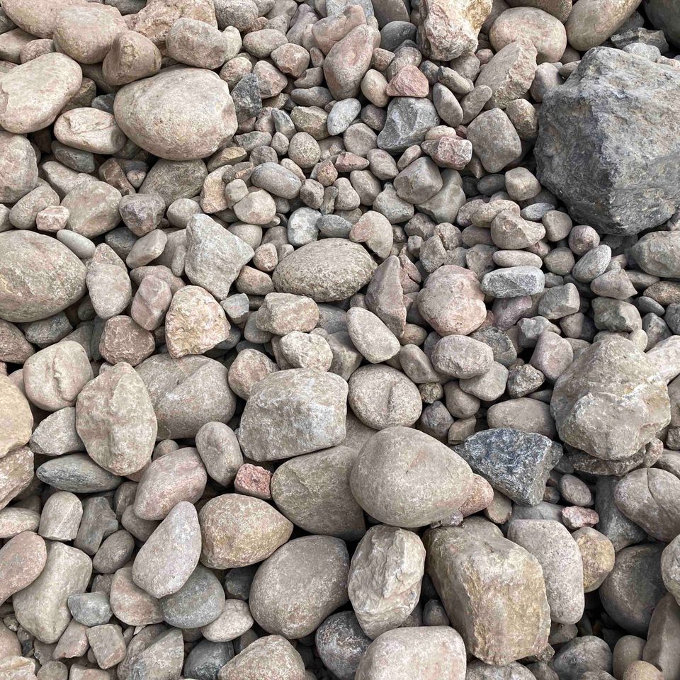 Cobble stone pond mix 2 inch to 14inch4 9 2021