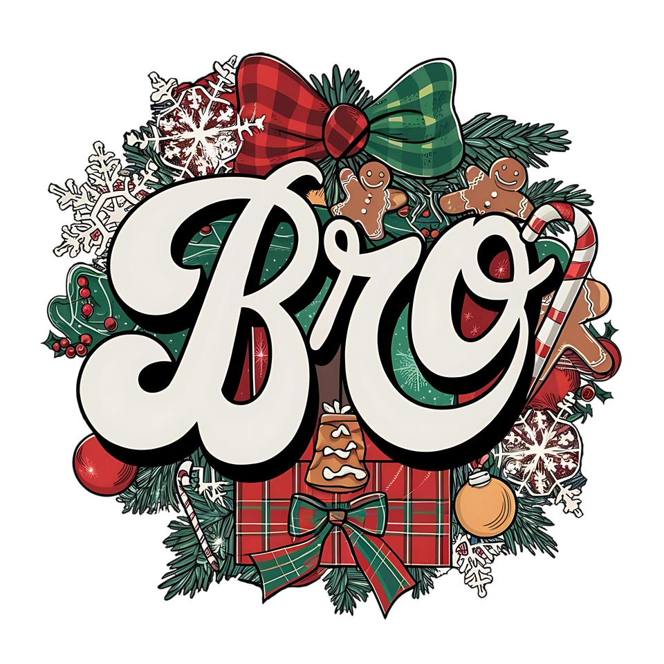 Seasons   christmas family bro wreath