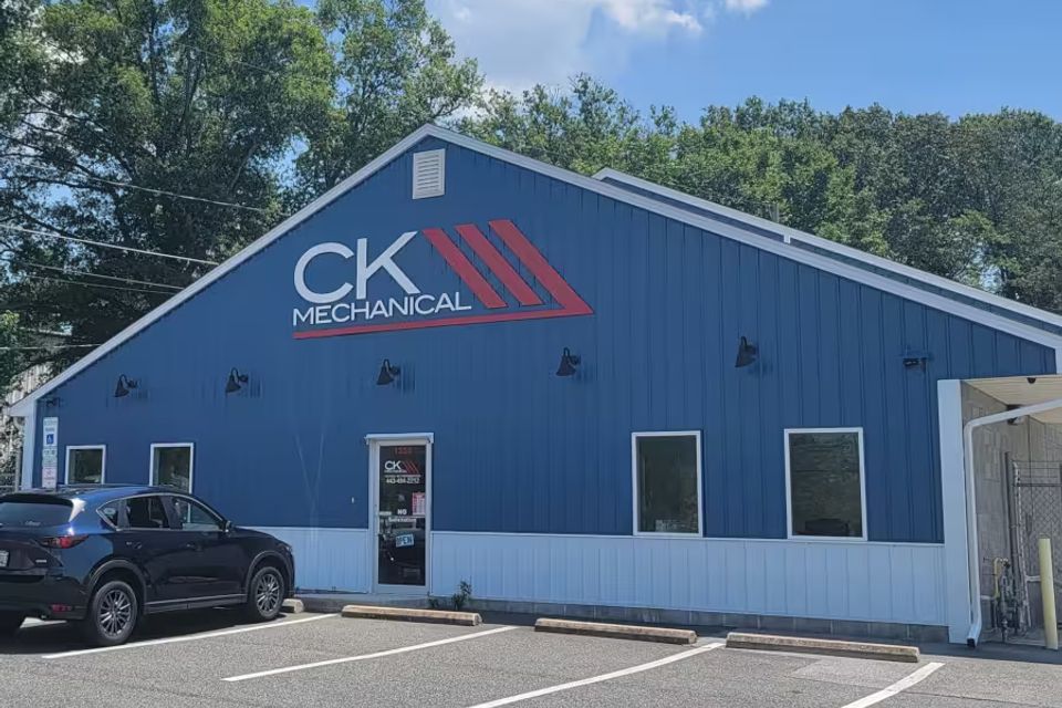 CK Mechanical Building in Aberdeen