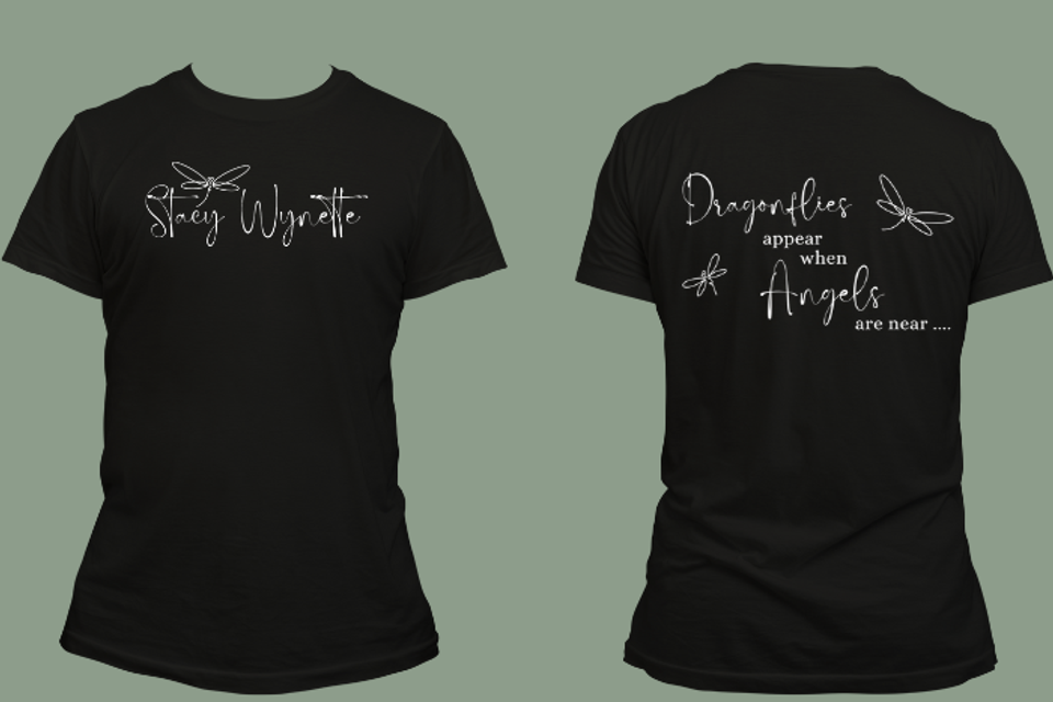 Stacy wynette logo tshirt