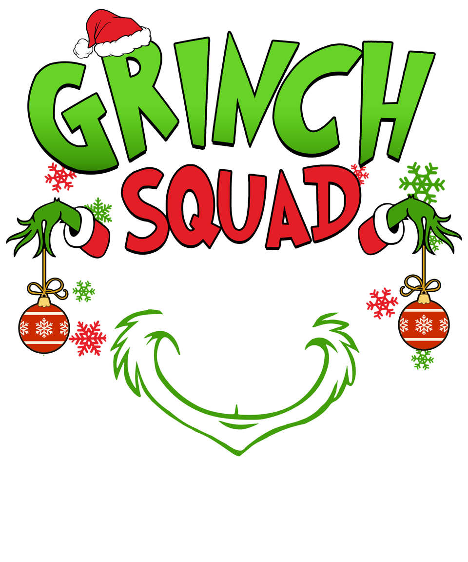 Seasons   christmas family grinch squad add names
