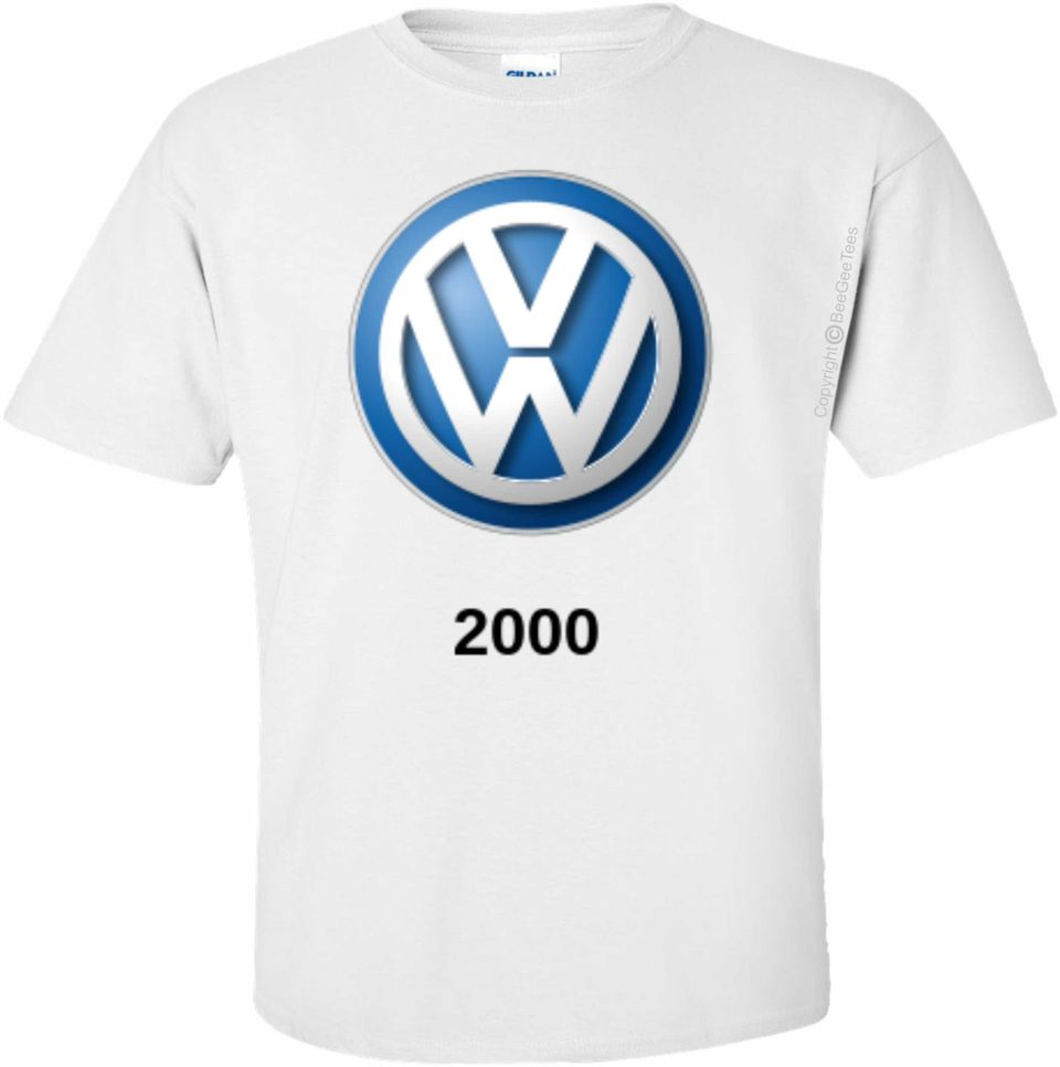 Volkswagen Classic Black VW Logo Men's T-Shirt