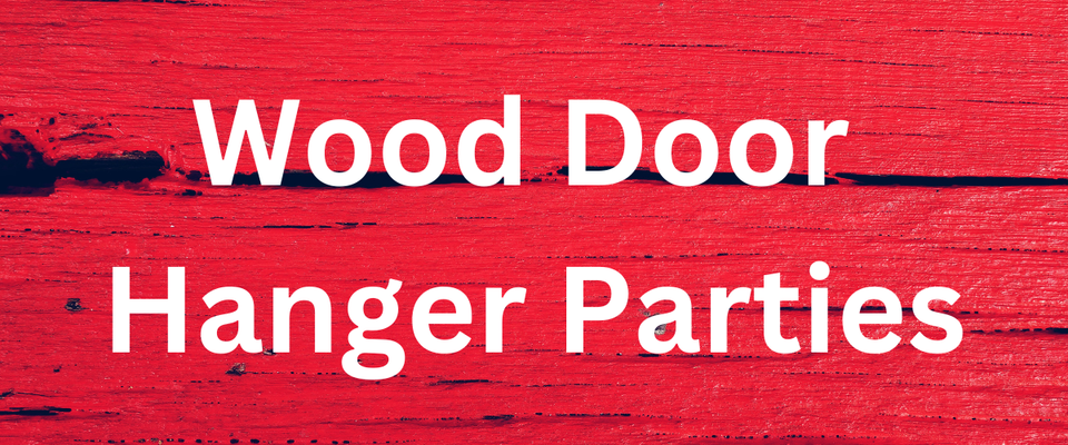 Wood door hanger parties resized