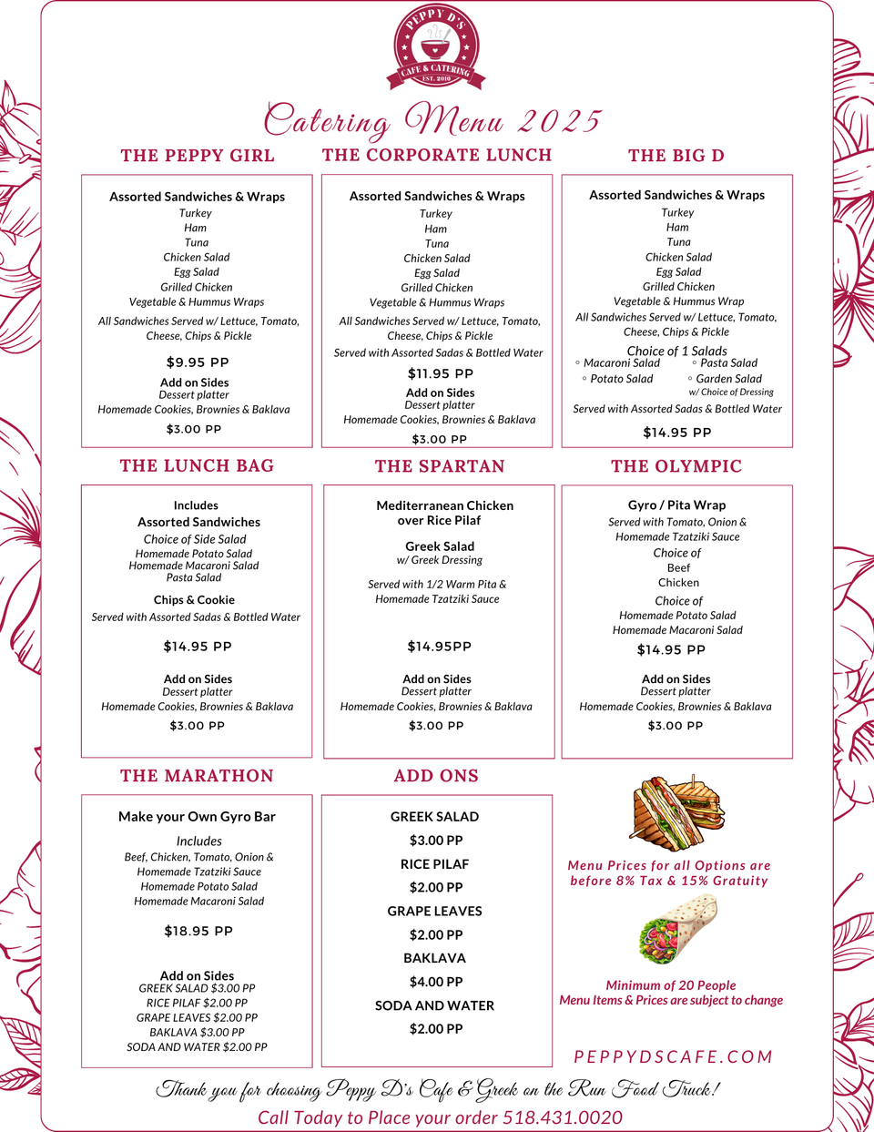 Peppy d's catering menu 3 31 25 (8.5 × 11 in)