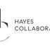 Hayescollaborative logo template monogram type black horizontal