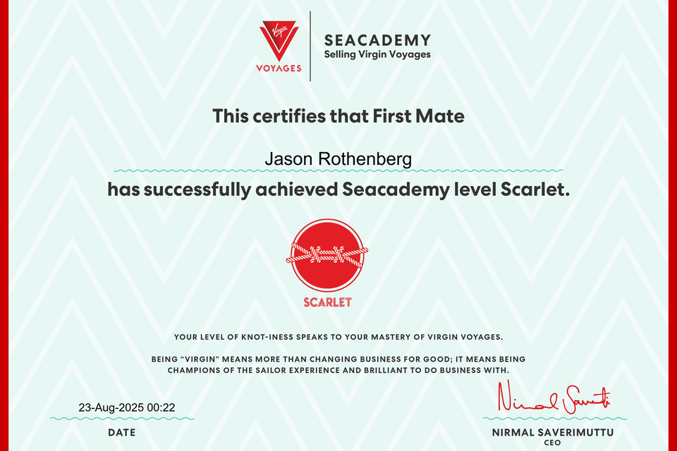 Certificate scarlet tier europe