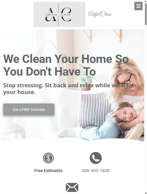 Artful clean ipad screen shot