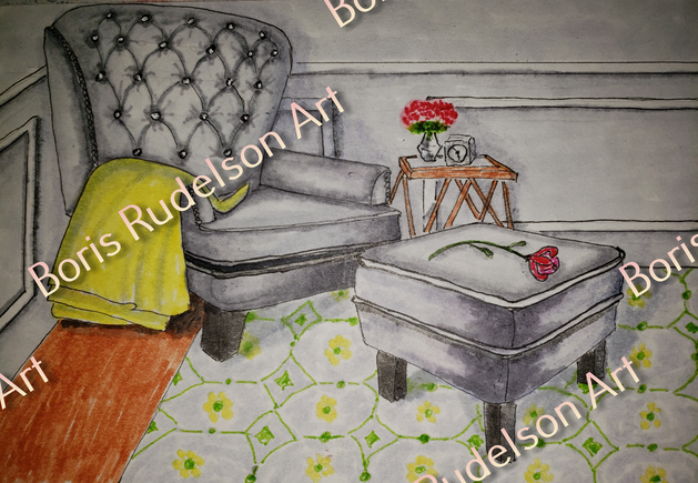 Black Armchair