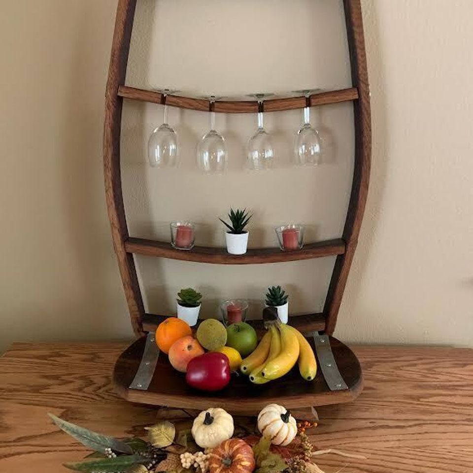 Craft Furniture From Repurposed Wine and Whiskey Barrels in Boise, Idaho