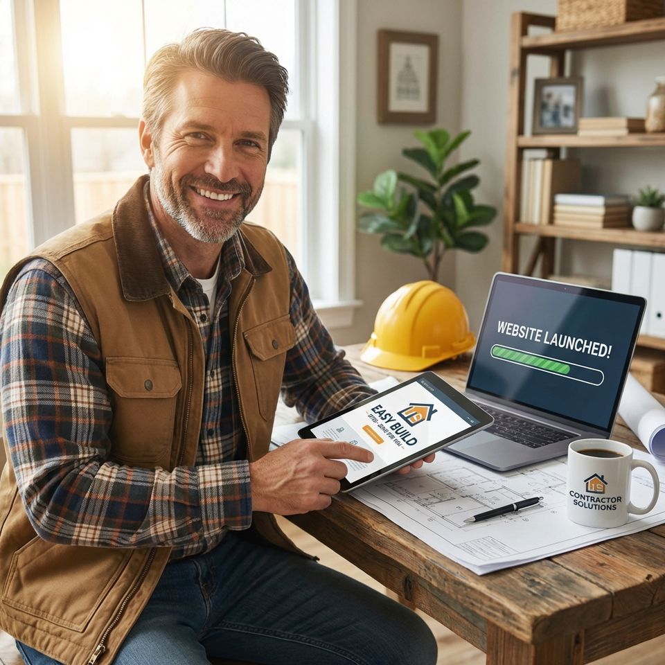 Contractors Easy Done-For-You Website Setup