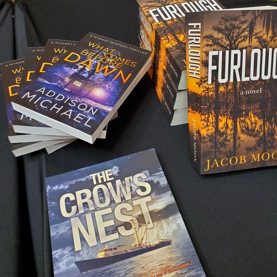 Killer thriller book signing