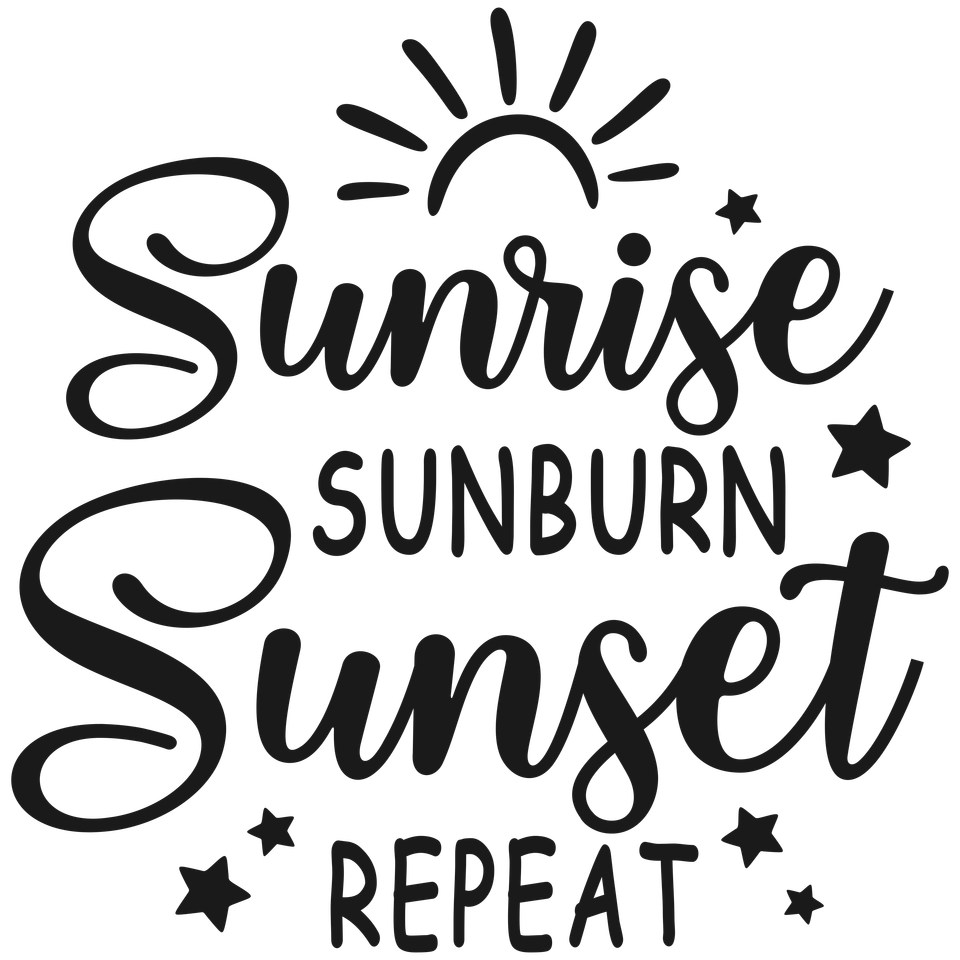 Beach   sunrise sunburn sunset repeat
