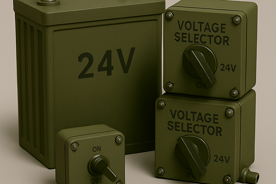 Military grade batteries and switches
