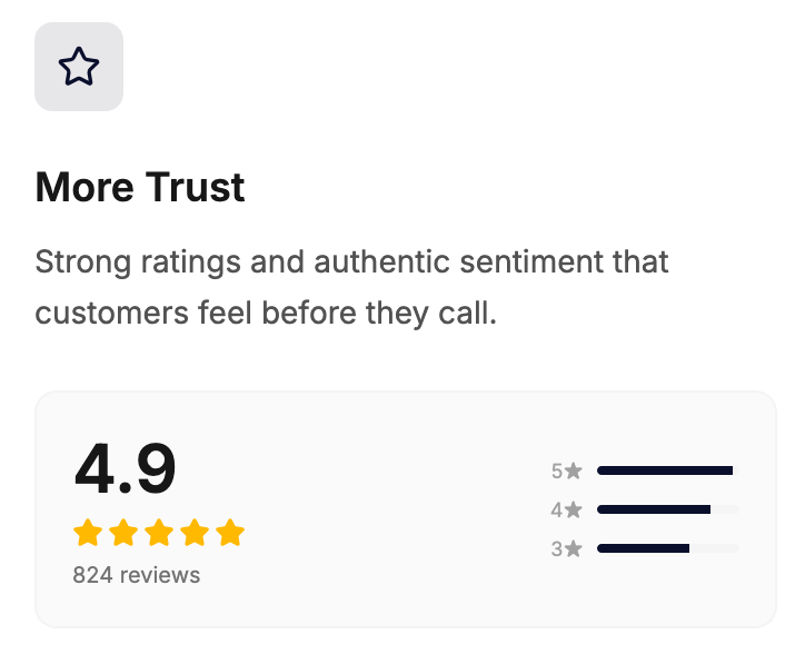 StoryDiverPR Google Review Trust Builder