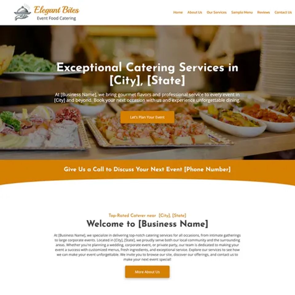 Catering service website design theme original (2)