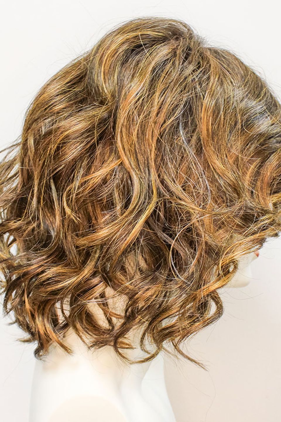 Medium brown curly bob 2